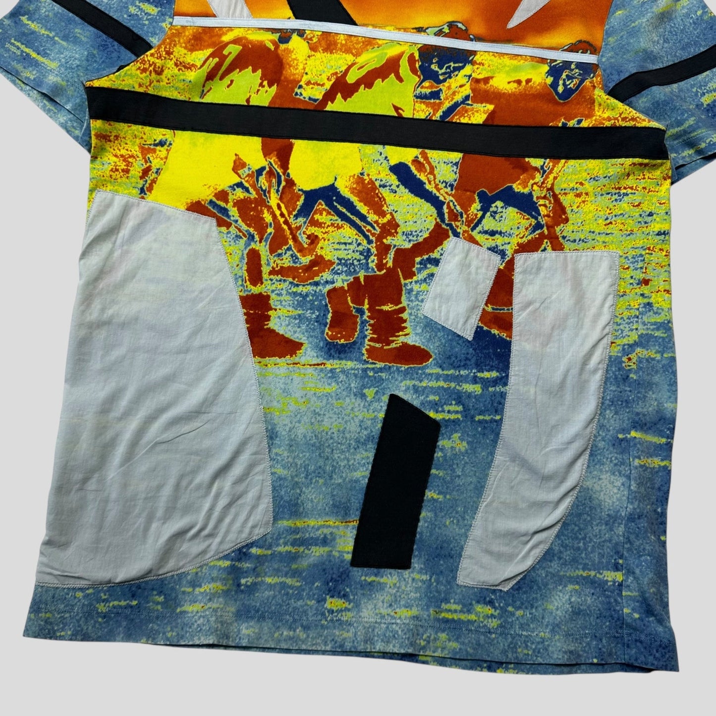 Prada Sport 00’s Thermal Heatmap Patchwork T-shirt - L (M) | Default Title, Multicolour
