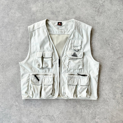 Nike ACG RARE 1990s technical cargo vest jacket (XL)