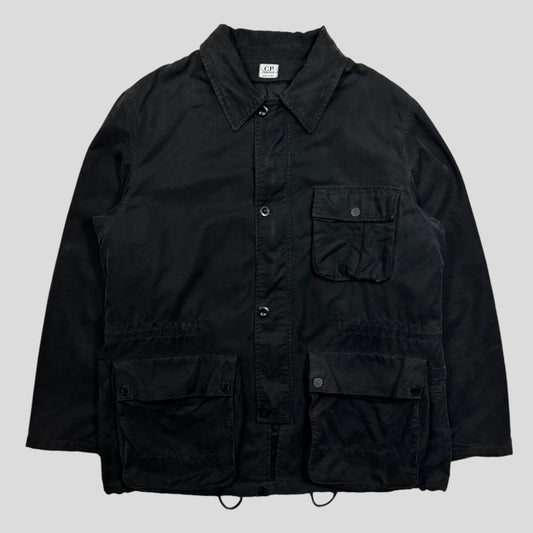 CP Company AW02 La Mille Padded Field Jacket - IT52 (L/XL) | Large, Black