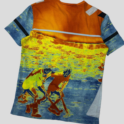 Prada Sport 00’s Thermal Heatmap Patchwork T-shirt - L (M) | Default Title, Multicolour