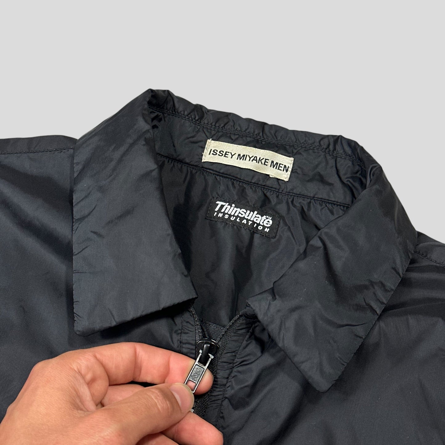 Issey Miyake AW00 Thinsulate Multipocket Nylon Parachute Jacket - M | Default Title, Black