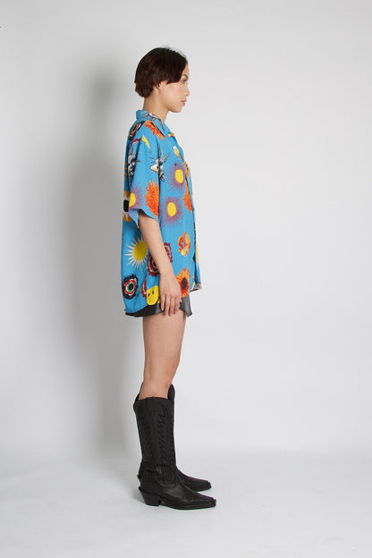 Moschino Vintage Sun Print Shirt