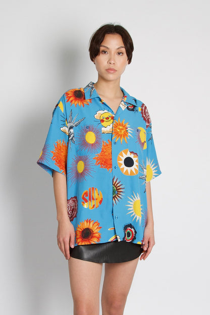 Moschino Vintage Sun Print Shirt