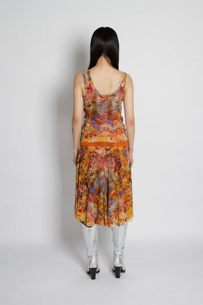 Jean Paul Gaultier 1990s Vintage Soleil Co-ord Set