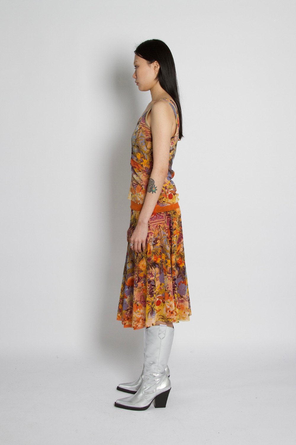 Jean Paul Gaultier 1990s Vintage Soleil Co-ord Set