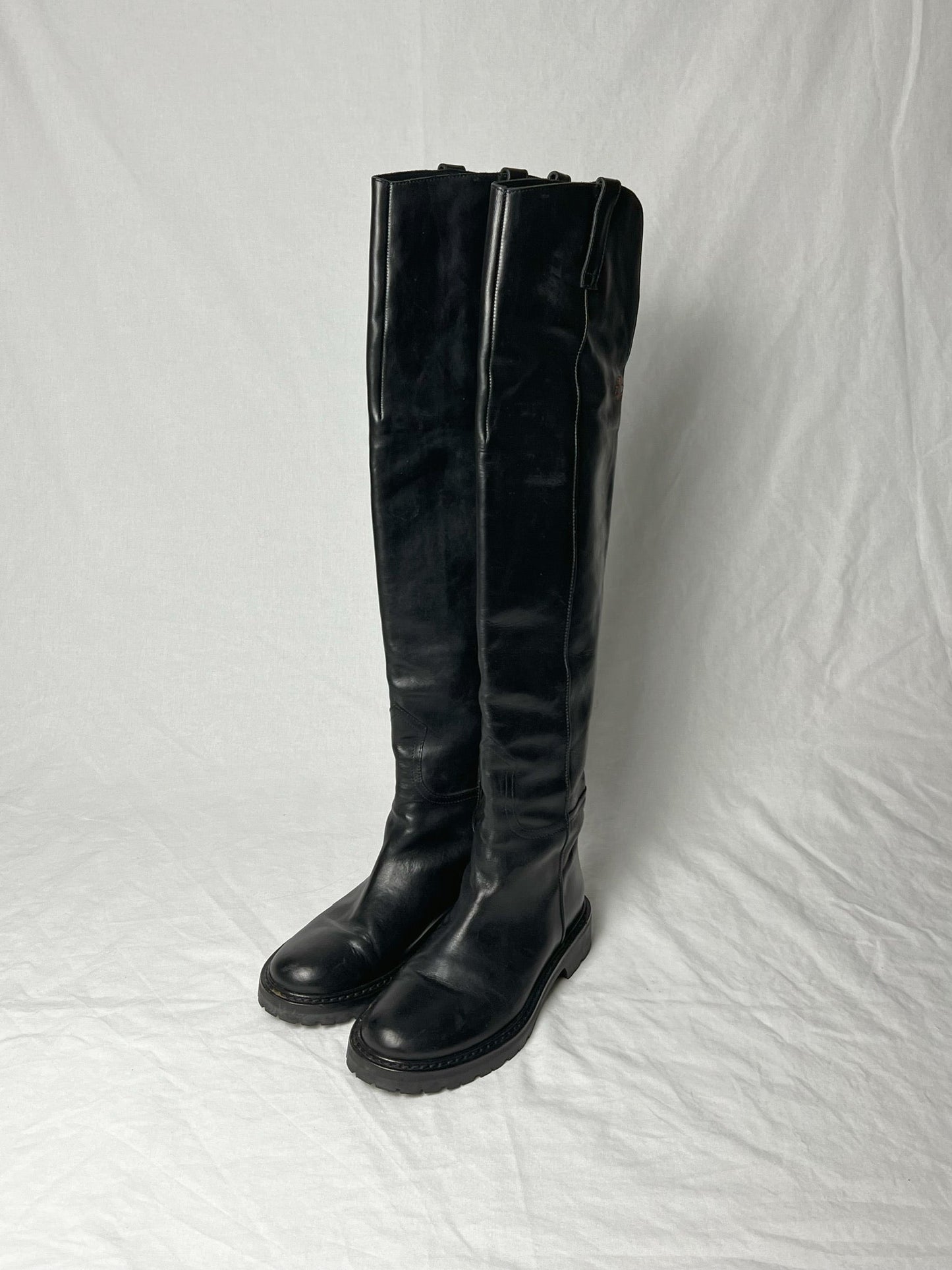 AF VANDEVORST KNEE HIGH BOOTS | DEFAULT TITLE, Black