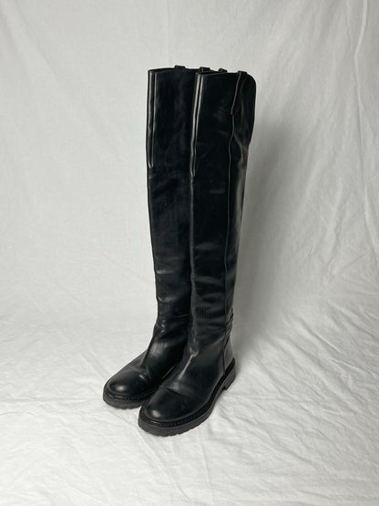 AF VANDEVORST KNEE HIGH BOOTS | DEFAULT TITLE, Black