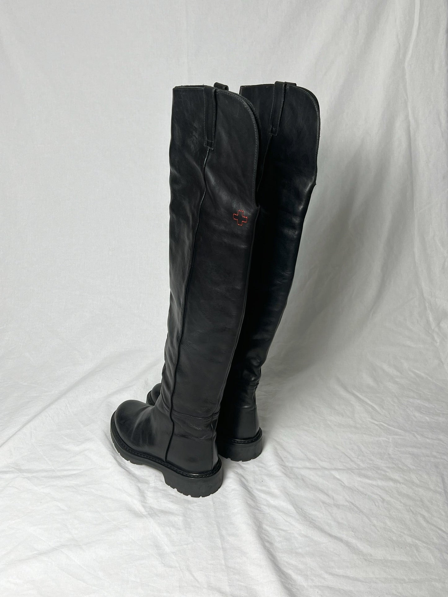 AF VANDEVORST KNEE HIGH BOOTS | DEFAULT TITLE, Black