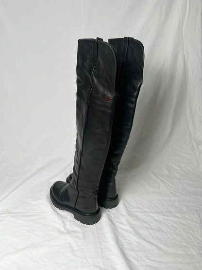 AF VANDEVORST KNEE HIGH BOOTS | DEFAULT TITLE, Black