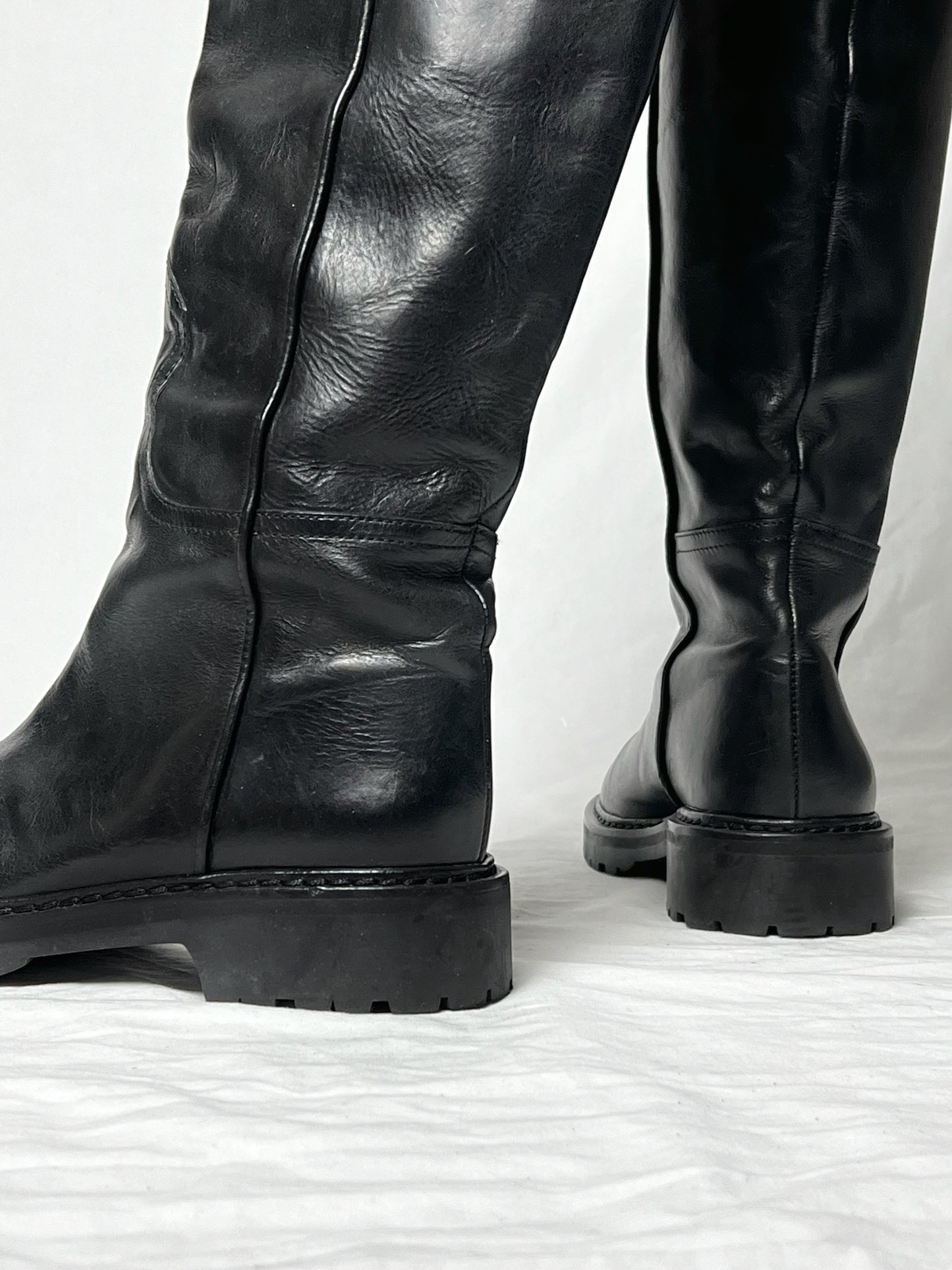 AF VANDEVORST KNEE HIGH BOOTS | DEFAULT TITLE, Black