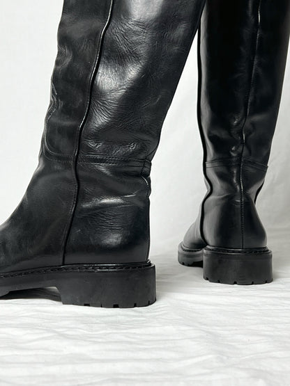 AF VANDEVORST KNEE HIGH BOOTS | DEFAULT TITLE, Black