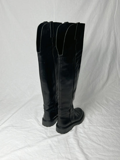 AF VANDEVORST KNEE HIGH BOOTS | DEFAULT TITLE, Black