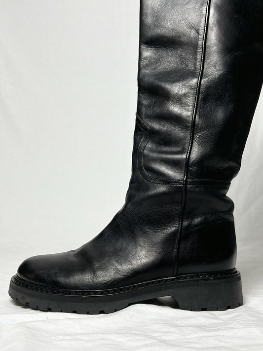AF VANDEVORST KNEE HIGH BOOTS | DEFAULT TITLE, Black