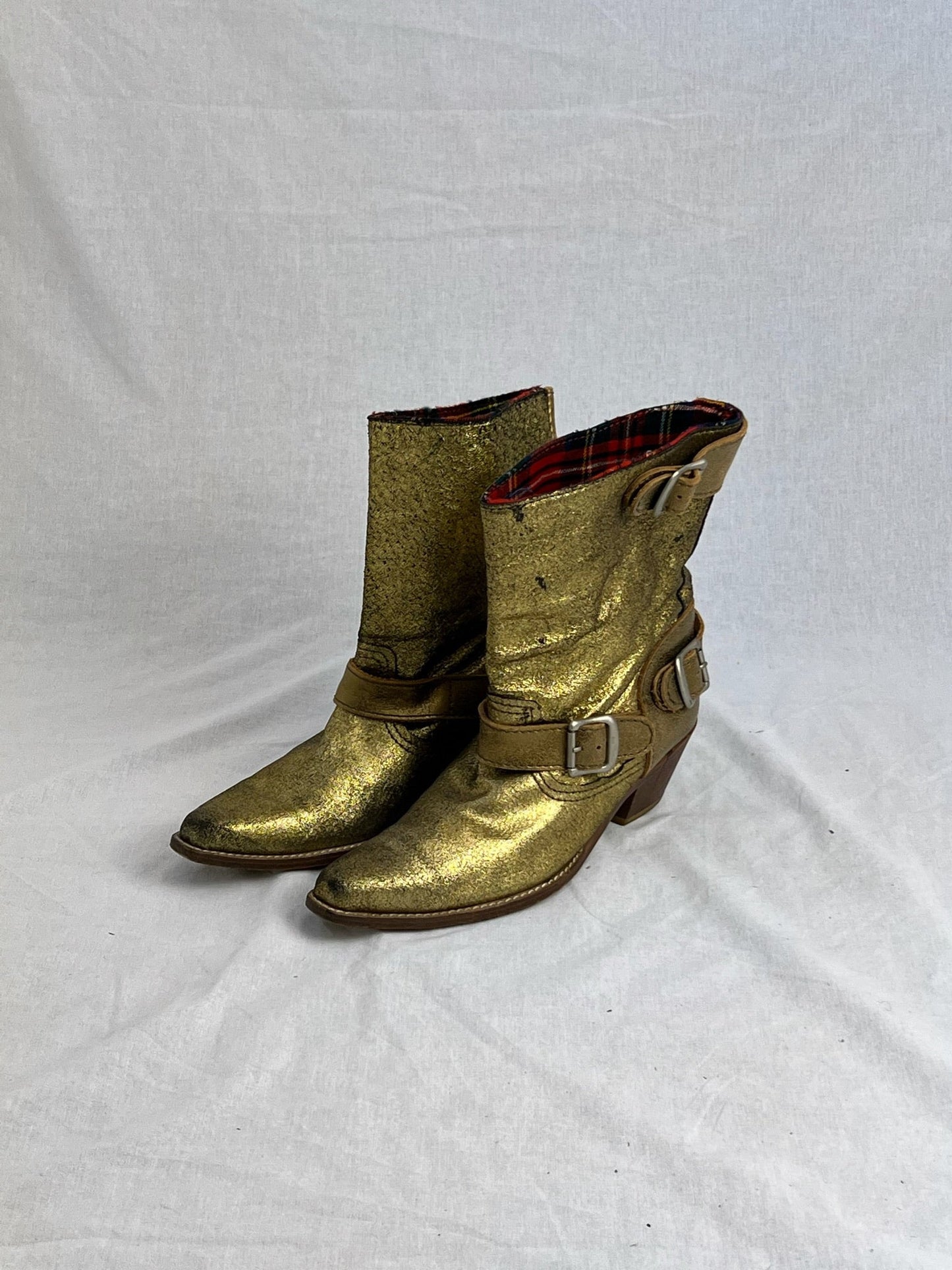 JUNYA WATANABE GOLD BUCKLE BOOT | Default Title, Gold