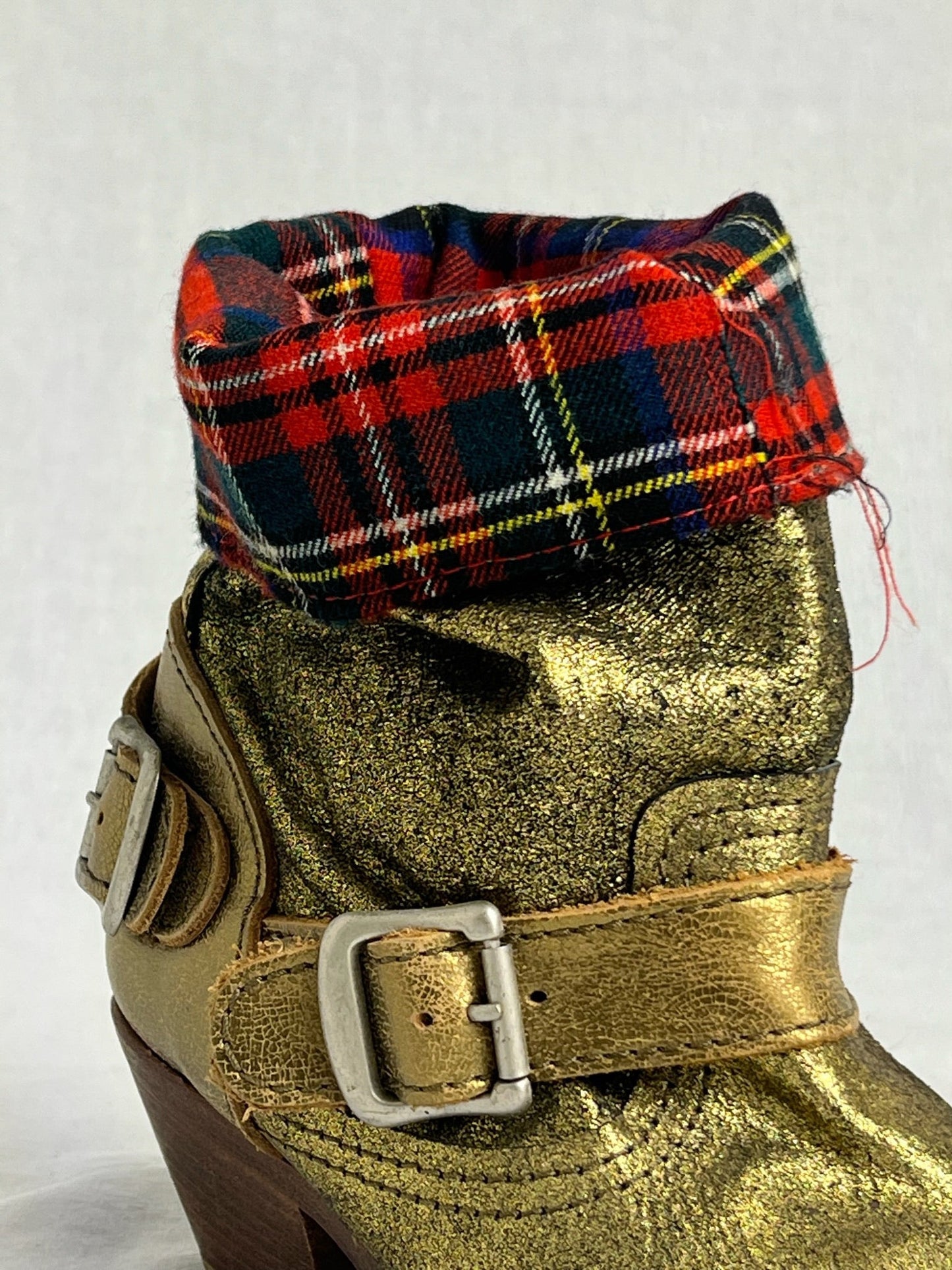 JUNYA WATANABE GOLD BUCKLE BOOT | Default Title, Gold
