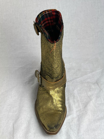 JUNYA WATANABE GOLD BUCKLE BOOT | Default Title, Gold