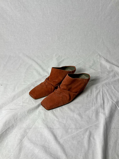 RICK OWENS SUEDE MULE | Default Title, Coral