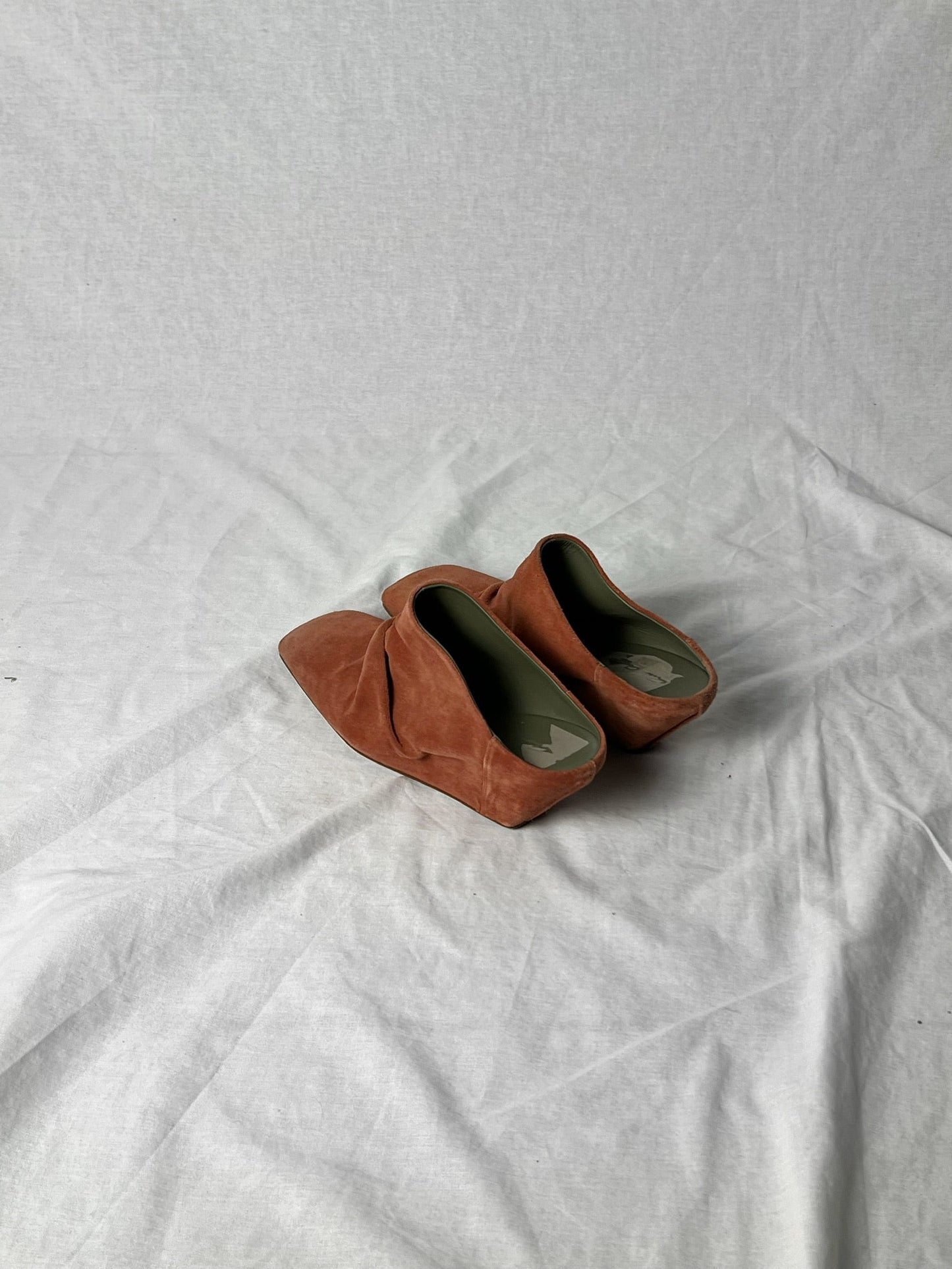 RICK OWENS SUEDE MULE | Default Title, Coral