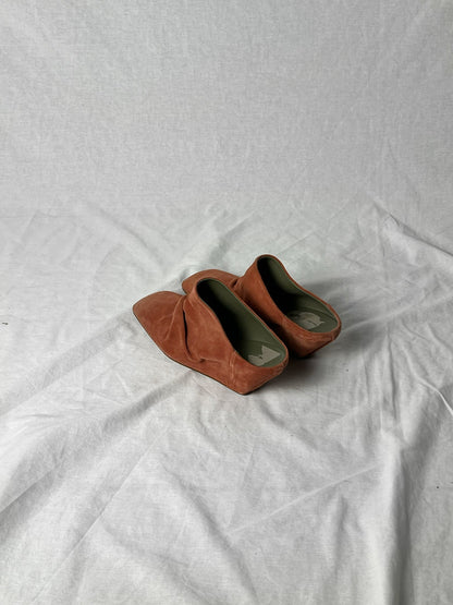 RICK OWENS SUEDE MULE | Default Title, Coral