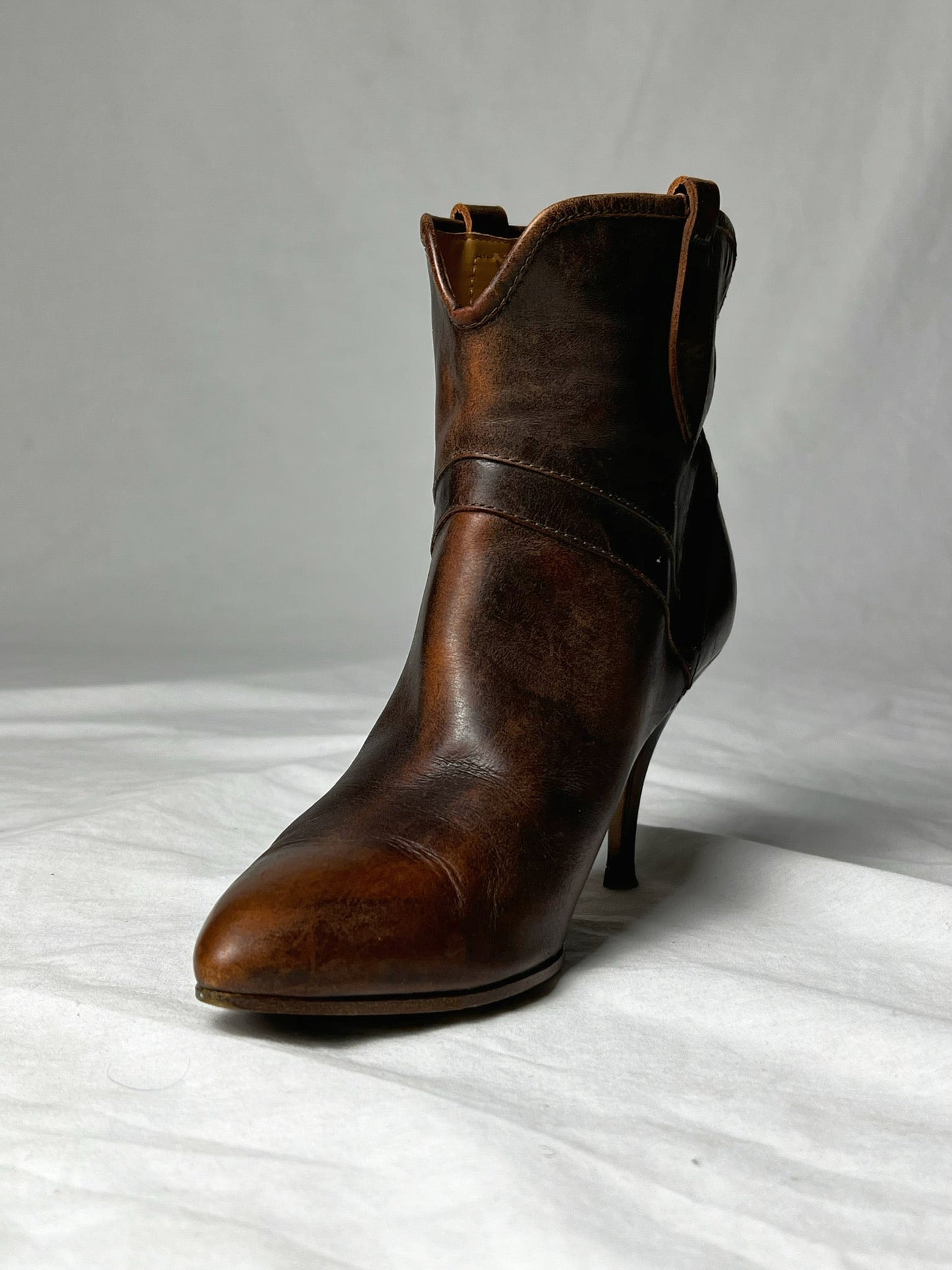 MARGIELA WESTERN HEELS | DEFAULT TITLE, Brown
