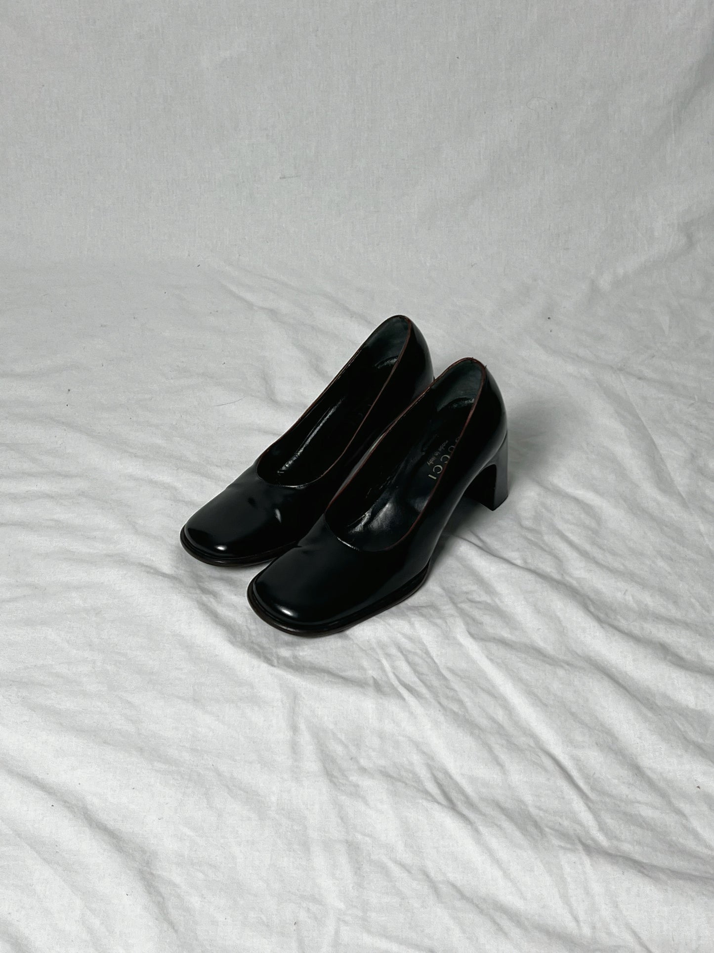 GUCCI COURT HEELS | DEFAULT TITLE, Black