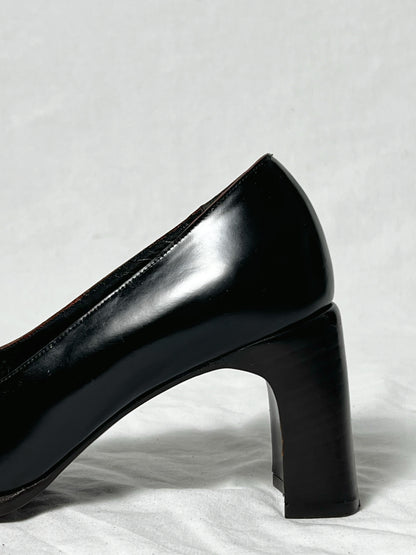 GUCCI COURT HEELS | DEFAULT TITLE, Black