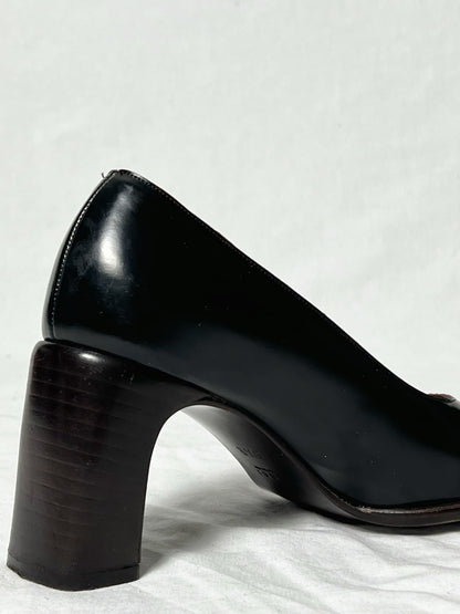 GUCCI COURT HEELS | DEFAULT TITLE, Black