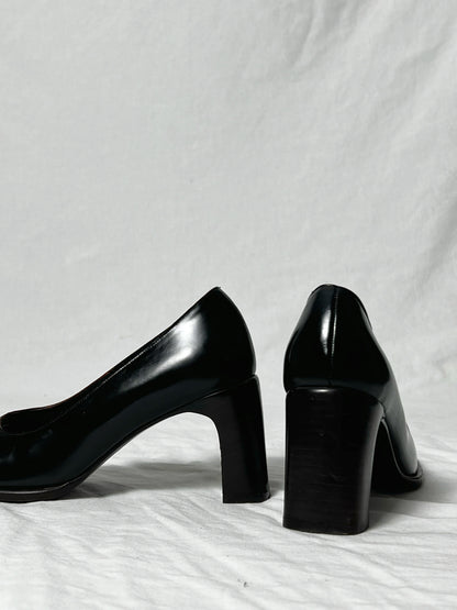 GUCCI COURT HEELS | DEFAULT TITLE, Black