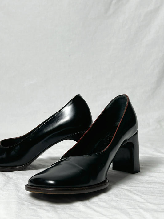 GUCCI COURT HEELS | DEFAULT TITLE, Black