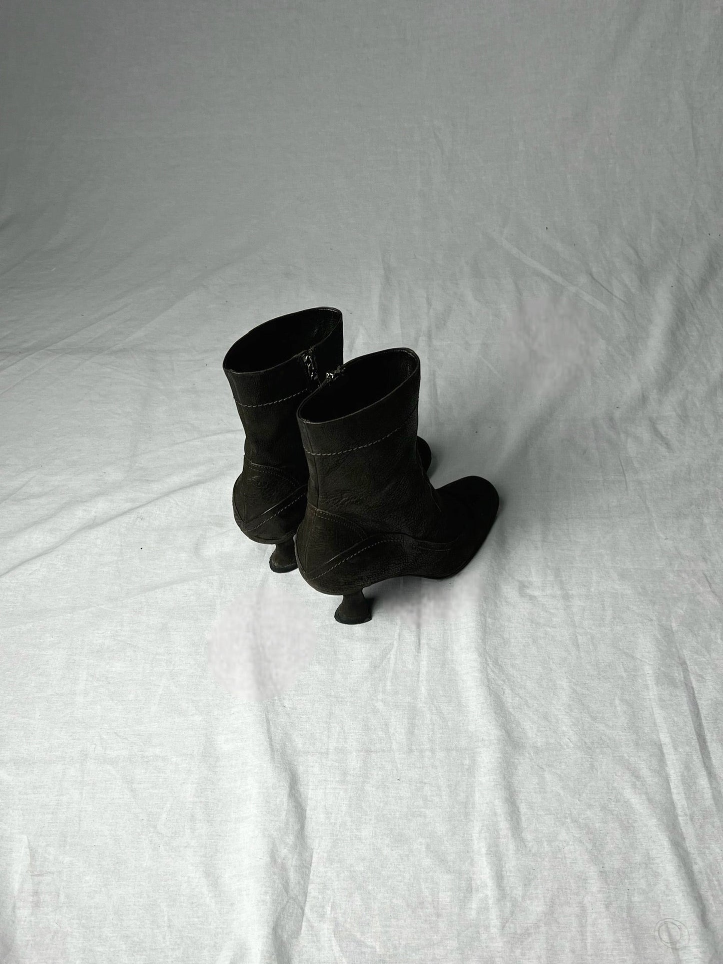 PRADA WESTERN KITTEN HEEL | Default Title, Brown