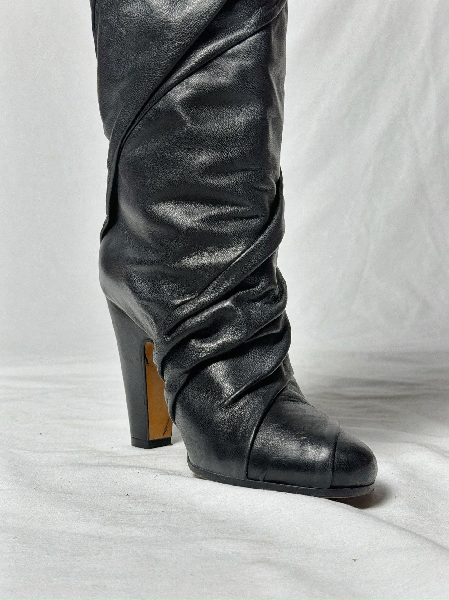 MARGIELA KNEE HIGH BOOTS (EU 37) | DEFAULT TITLE