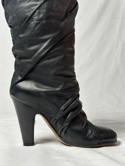 MARGIELA KNEE HIGH BOOTS (EU 37) | DEFAULT TITLE