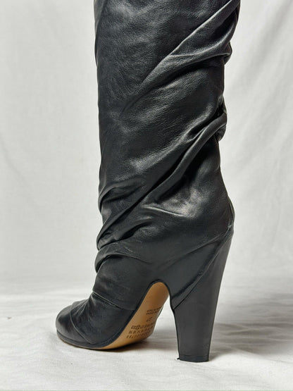 MARGIELA KNEE HIGH BOOTS (EU 37) | DEFAULT TITLE