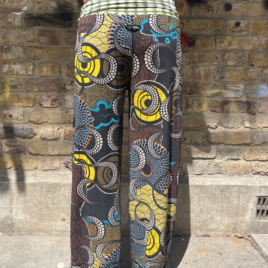 Jean Paul Gaultier Mesh Pattern Trousers