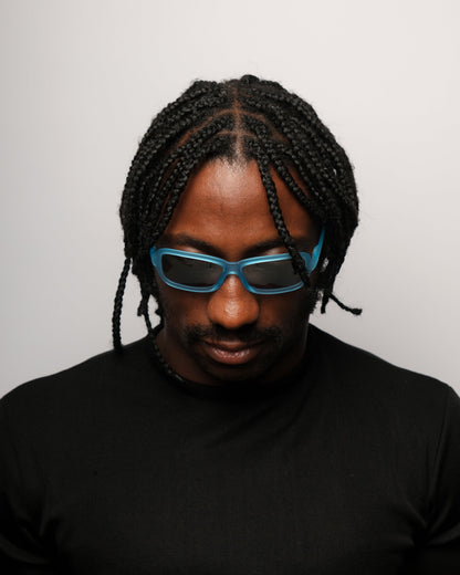 Emporio Armani Spring 2001 sunglasses | O/S, Blue