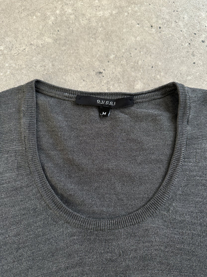 Gucci Pure Silk Lightweight Knitted Jumper - M