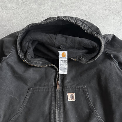 Carhartt 2005 J130 BLK blanket lined active jacket (L)
