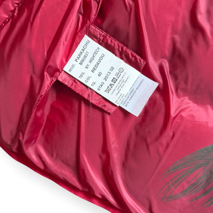 2013 Marithe + Francois Girbaud 'Parkachu' Gilet (S) | Small, Red