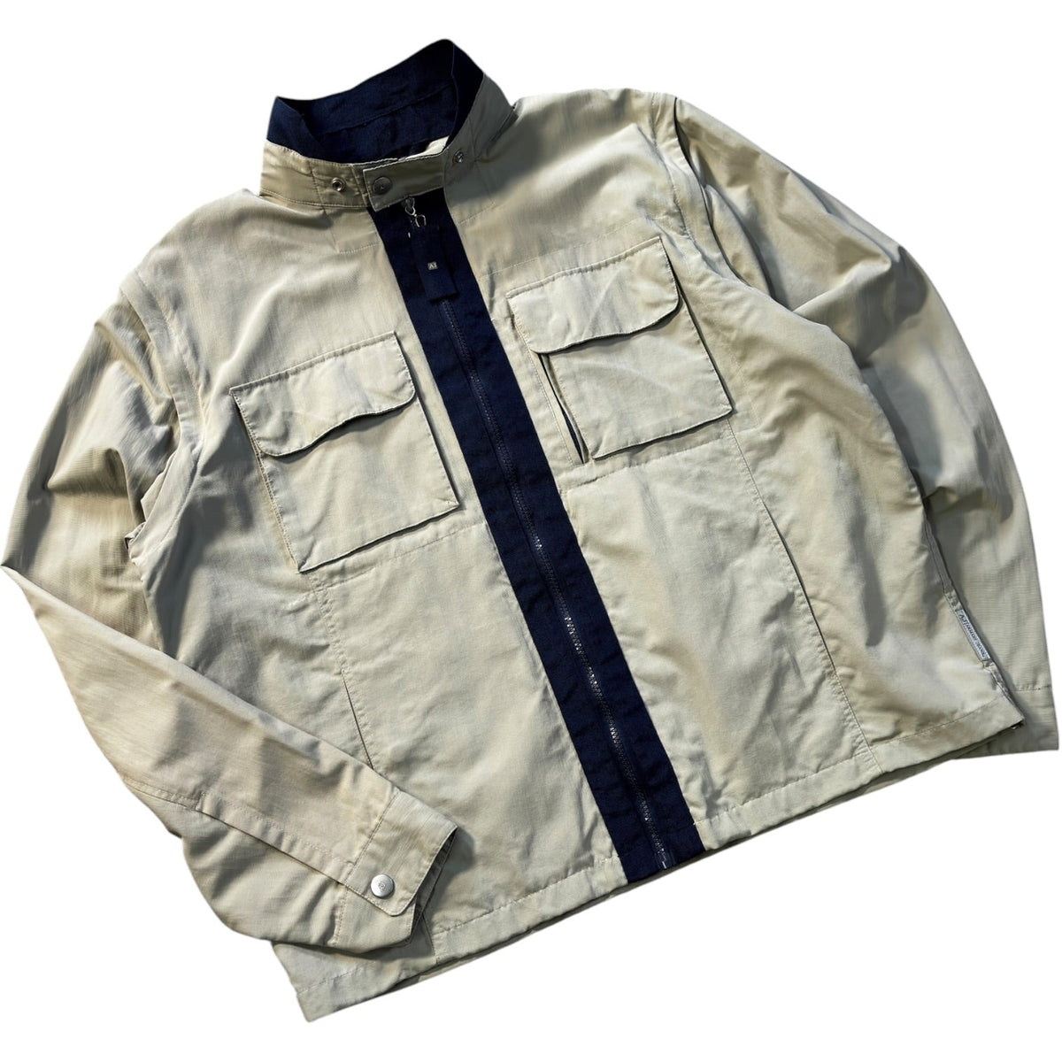 Armani Jeans 00’s Convertible Multipocket Jacket XL | XL, Beige