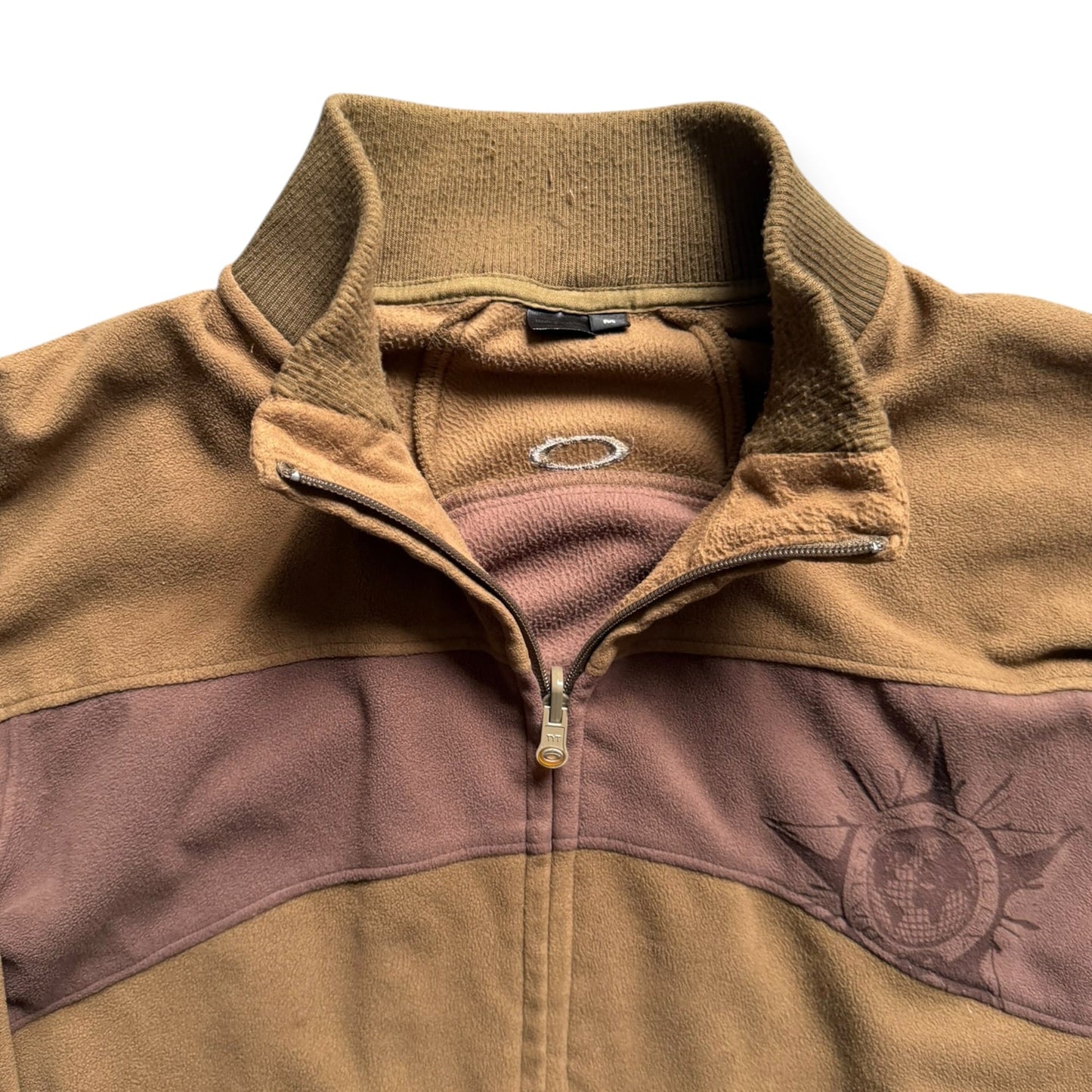 FW2007 Oakley Two Tone Fleece Jacket (M) | Medium, Multicoloured
