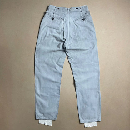 A/W 1990 Cadet Grey Dual Layer Pants