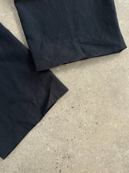 Vintage Linen Lyocel Single Breasted Suit - 40R/W32