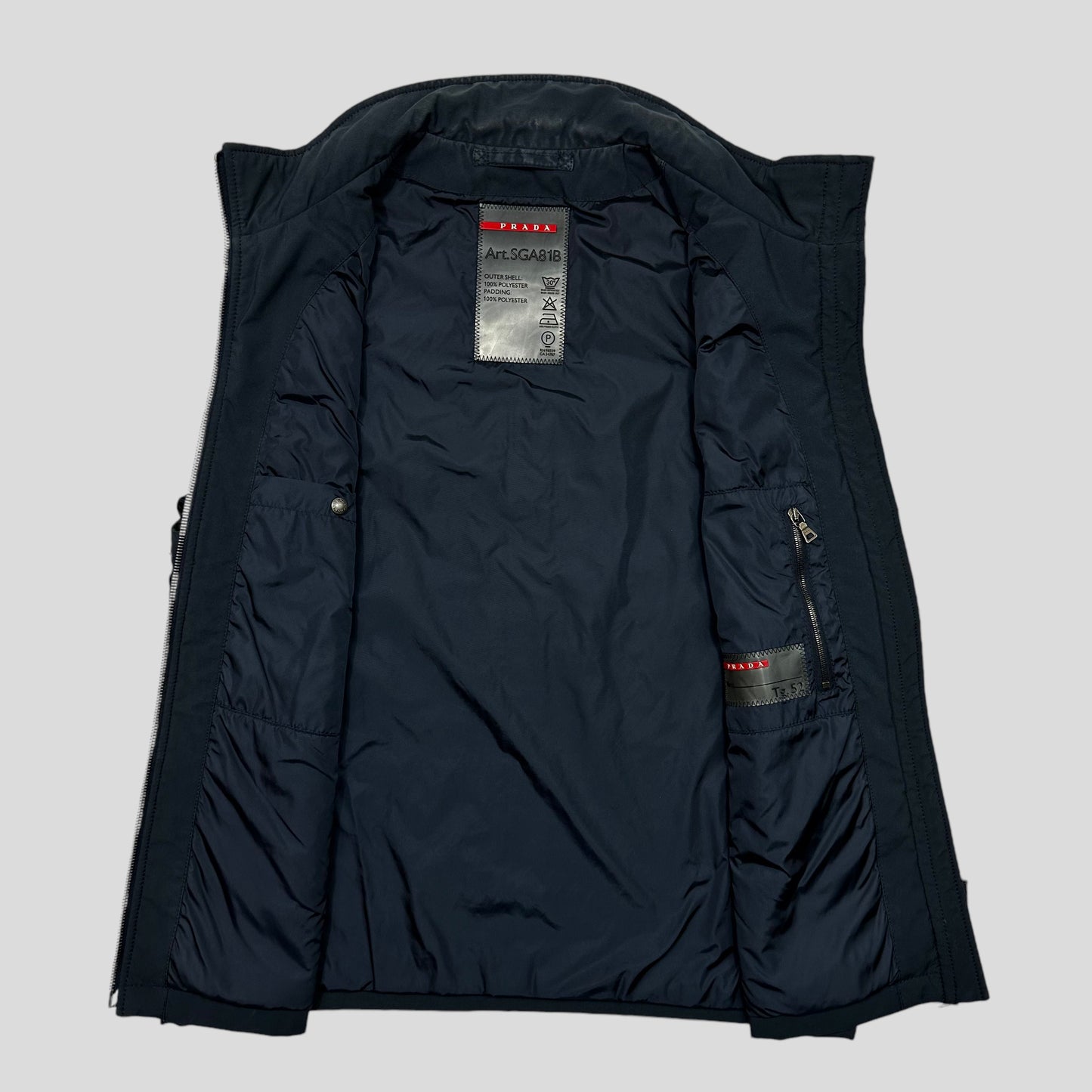 Prada Sport 2007 Goretex Padded Gilet Jacket - IT52 (L)