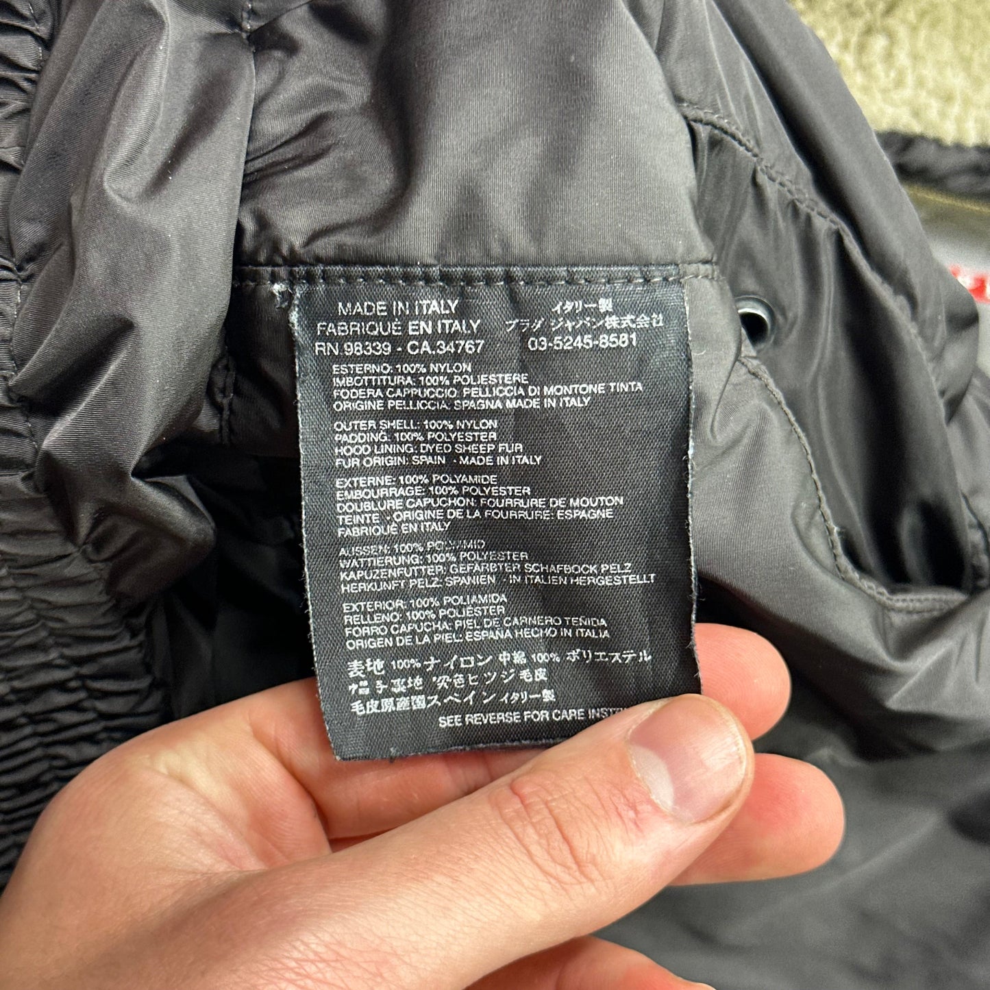 Prada Sport 2003 Astro Bondage Utility Jacket - IT40 | Default Title, Green