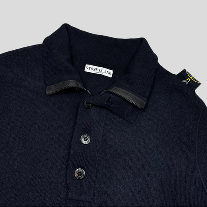 Stone Island Shoulder Badge 1/2 Zip Knit - L