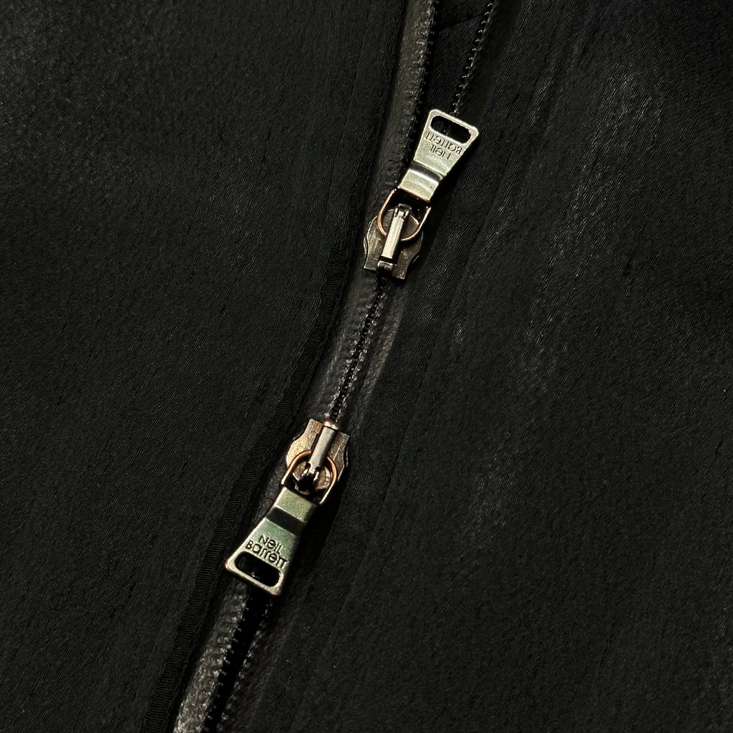 Neil Barrett Textured Viscose Italian Padded Bomber Jacket - S/M