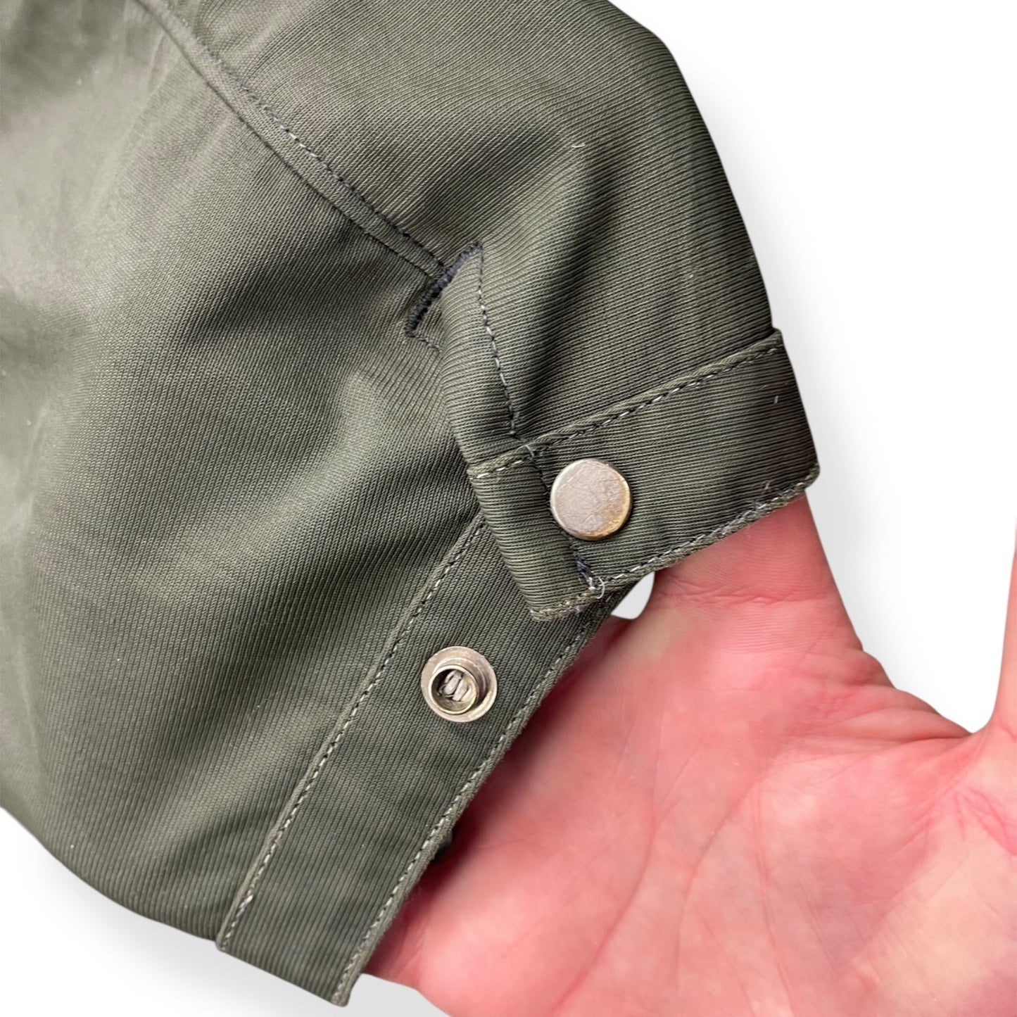 SS2000 Stone Island Nylam Dual Zip Jacket (XL) | Default Title, Olive