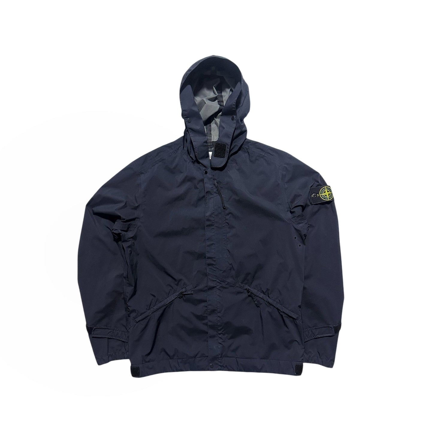 Stone Island Garment Dyed Performance Tela Zip Up Jacket