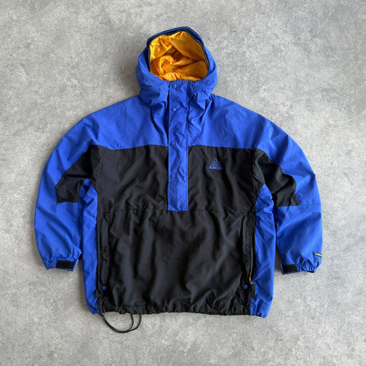 Nike ACG 1990s 1/2 zip storm-fit technical waterproof shell jacket (M)