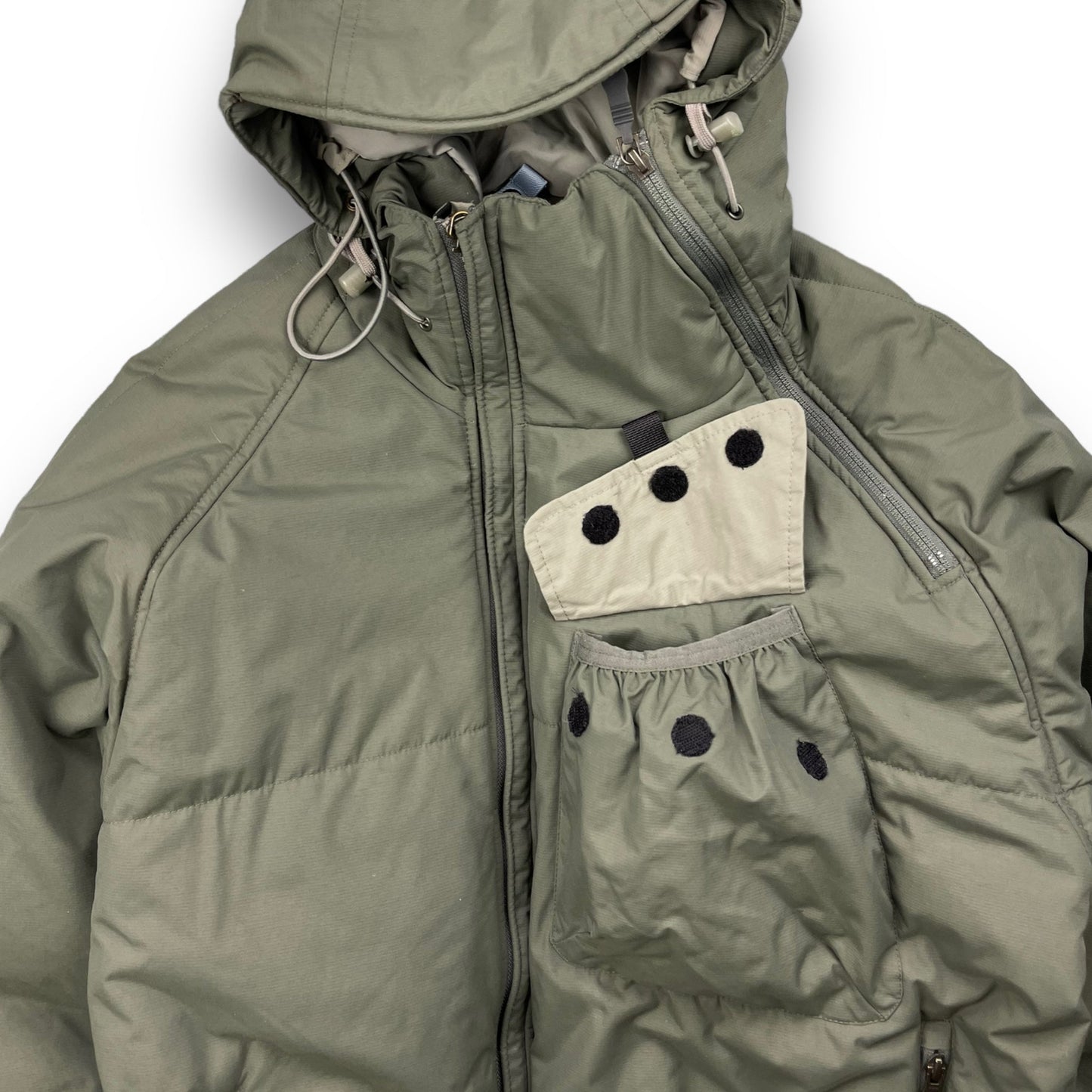 Nike ACG Padded Asymmetric Zip Jacket (L) | Default Title, Green